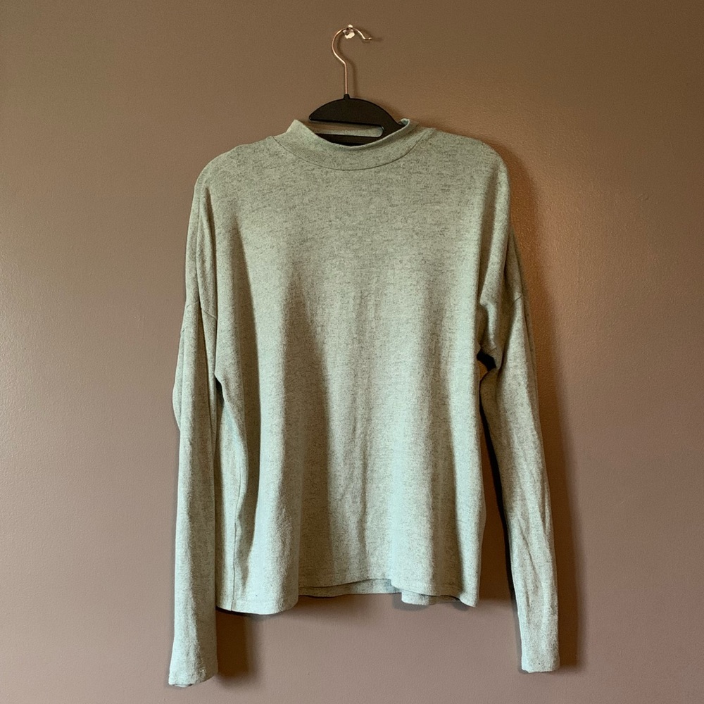 Twik Mint Mockneck Sweater